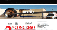 Desktop Screenshot of hraeoaxaca.salud.gob.mx