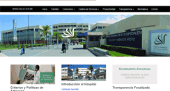 Desktop Screenshot of hraeb.salud.gob.mx